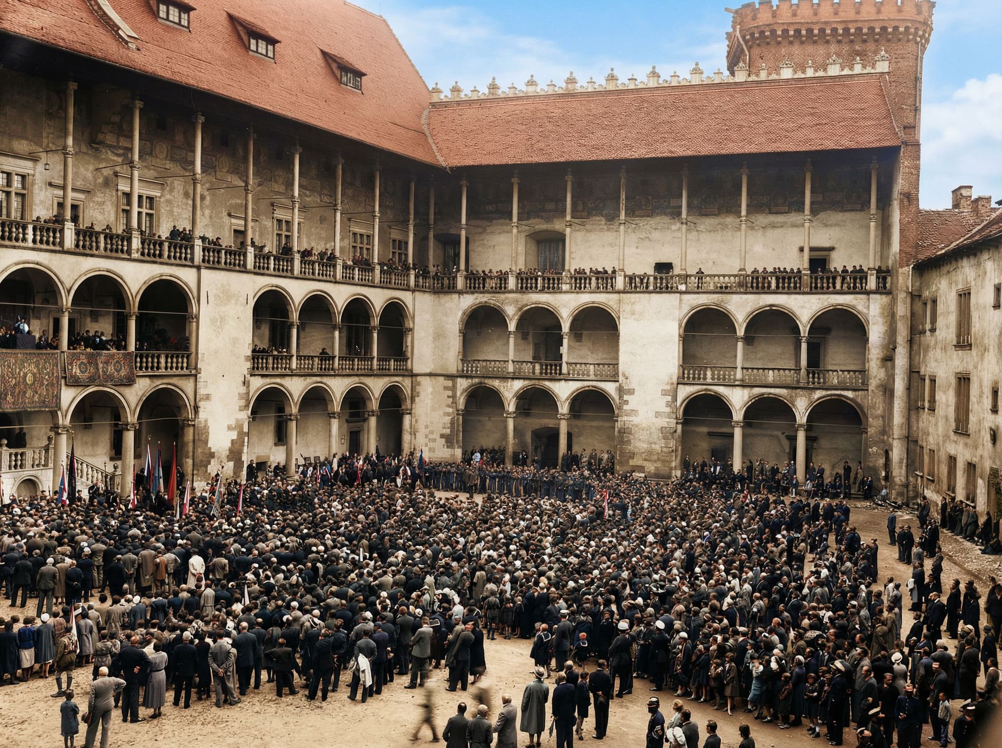 Po: Renowacja zdjęcia z 600-lecia koronacji Kazimierza Wielkiego