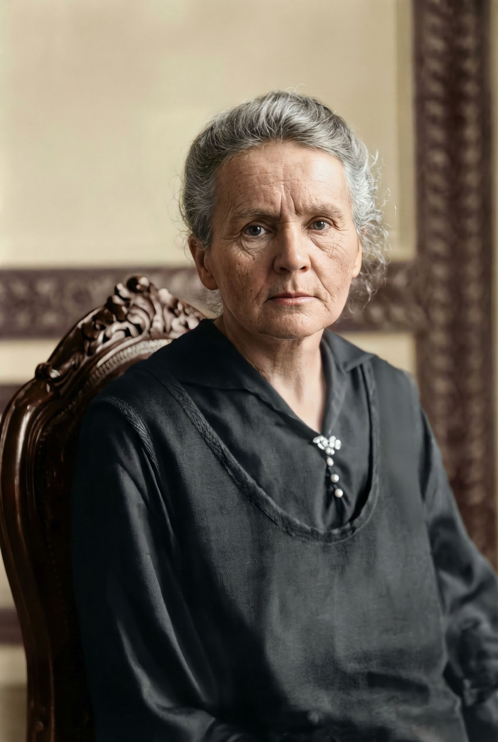 Po: Renowacja zdjęcia Marii Skłodowskiej-Curie